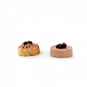 Pate de avestruz con arandanos
