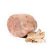 Pollo relleno con setas shiitake